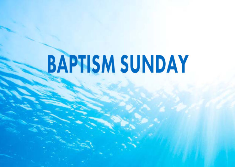 Baptism Sunday at Heartwood Church